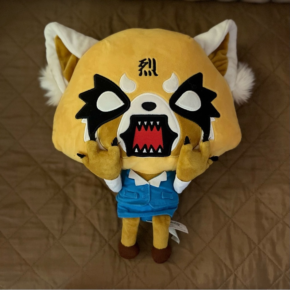 GUND Sanrio Aggretsuko Rage Plush 14-15”